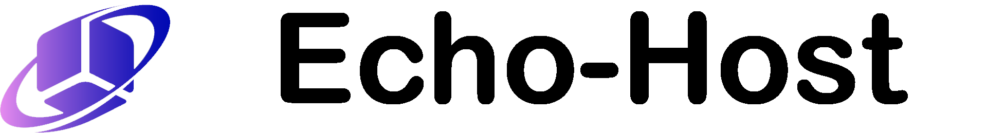 Logo Echo-Host fond clair